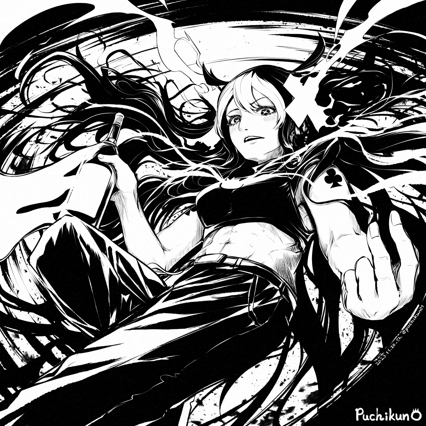 作品-B&W-Kuroba